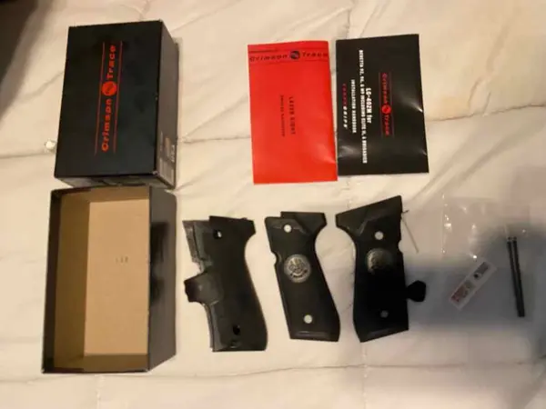 Beretta 92sf 96sf crimson trace grips