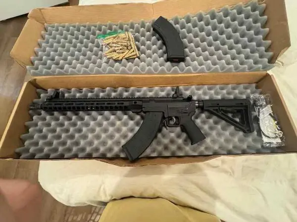 PSA KS47 Gen2 w/ 2x 30rd mags & 60rds 7.62