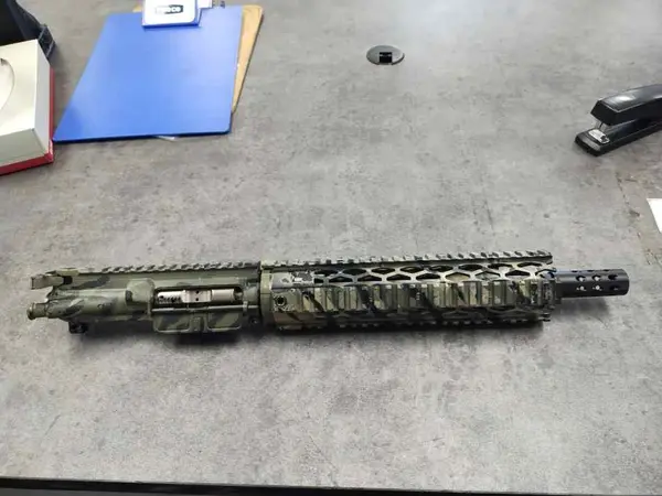 PSA AR-15 pistol upper 10.5" quad rail ARP ar15