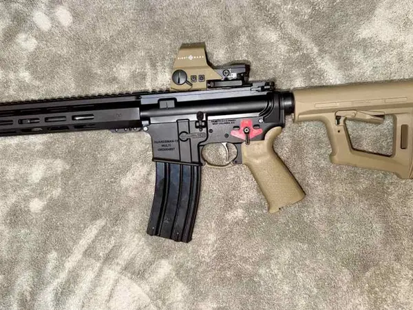 PSA Guardsman AR15 Rare Breed Trigger, Sightmark