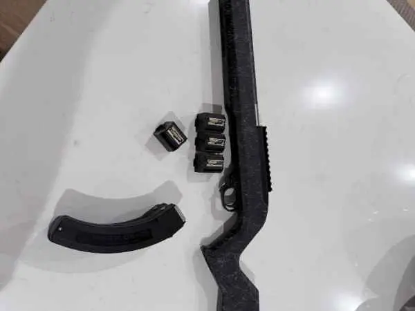 Ruger 10/22 Carbon Fiber W/ Dead Air Suppressor