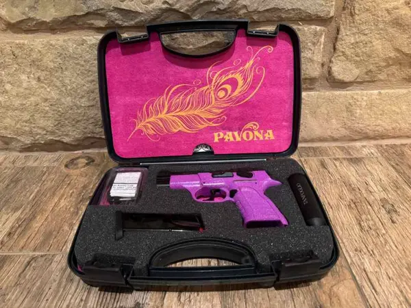 EAA Tanfolgio Witness Pavona .40 S&W – Purple Shim