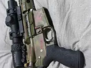 Battle Rifle Co BR4 Paratrooper W/ Steiner 1-4