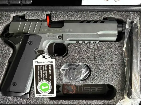 Tisas 9mm 1911 Single Stack Nightstalker NIB
