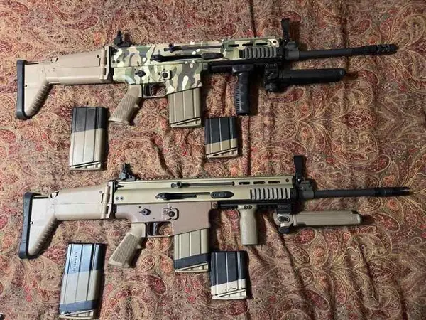 2 Scars 17s 1-Multicam .308 and/or 6.5CM FDE