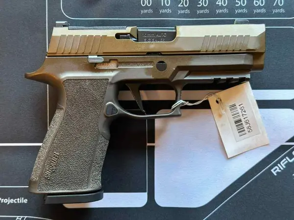Sig P320 X Ten Comp Carry 10mm Custom Cerakote