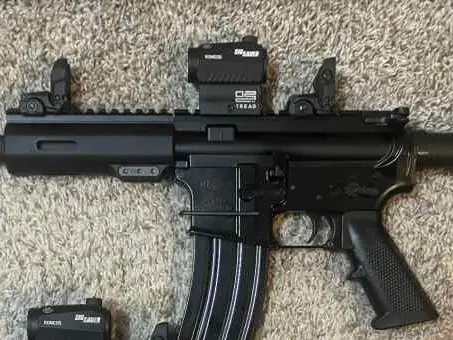 AR Pistol 5.56 Nato ARP with Red Dot
