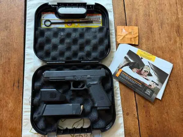 GLOCK 41 GEN 4 LONG SLIDE 45 ACP BLUE LABEL IN BOX