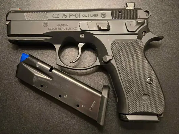 CZ 75 P-01 with Tritium Night Sights + 2 Mags