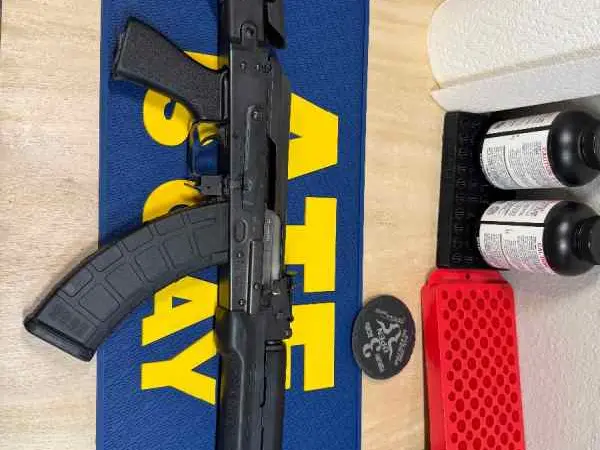 Zastava m70 with ammo