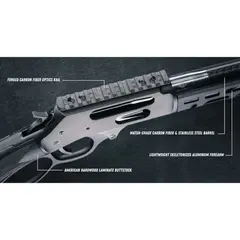 Henry Repeating Arms SPD HUSH 44 Magnum/44 Special 16.5" Barrel, 7-Round, Gray - photo 2