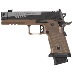 SIG Sauer P211-GTO Combat 9mm, 4.4" Barrel, BLK/Coy - photo 2
