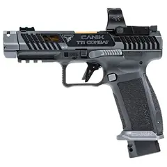 Canik TTI Combat 9mm, 4.6" Barrel, Smoke Gray, MeCanik MO3 - photo 2