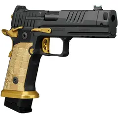 SIG Sauer P211-GTO Spectre Comp 9mm, 4.4" Barrel, Black/Brass - photo 1