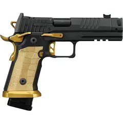 SIG Sauer P211-GTO Spectre Comp 9mm, 4.4" Barrel, Black/Brass - photo 2