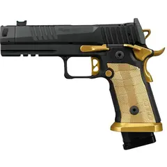 SIG Sauer P211-GTO Spectre Comp 9mm, 4.4" Barrel, Black/Brass - photo 3