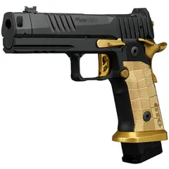 SIG Sauer P211-GTO Spectre Comp 9mm, 4.4" Barrel, Black/Brass - photo 5