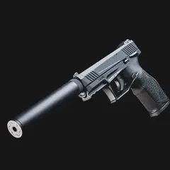 Zeroed 22 .22 Long Rifle Direct Thread Suppressor Black - photo 9