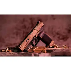Canik TTI Combat 9mm, 4.6" Barrel, TTI Bronze - photo 5