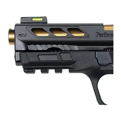 Smith & Wesson PC M&P380 Shield EZ M2.0 380 ACP, 3.8" Barrel, Gold/Black - photo 2