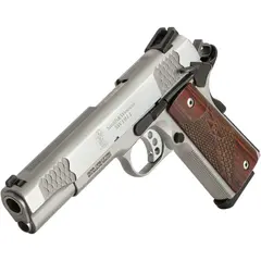 Smith & Wesson SW1911 E-Series 45 ACP 5" Barrel, Stainless Steel/Wood - photo 3