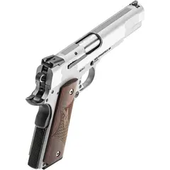 Smith & Wesson SW1911 E-Series 45 ACP 5" Barrel, Stainless Steel/Wood - photo 5
