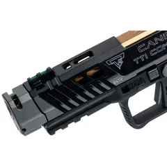 Canik TTI Combat 9mm, 4.6" Barrel, Smoke Gray - photo 5