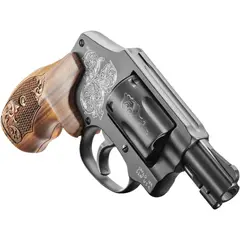 Smith & Wesson Model 442 Engraved J-Frame .38 S&W Special, 1.88" Barrel, Wood - photo 2