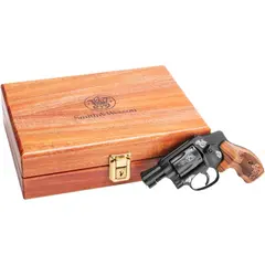 Smith & Wesson Model 442 Engraved J-Frame .38 S&W Special, 1.88" Barrel, Wood - photo 4