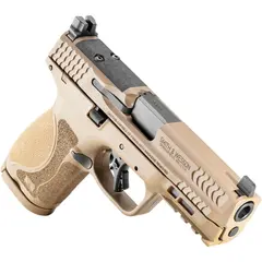 Smith & Wesson M&P 9 M2.0 Comp OR 9mm, 4" Barrel, FDE, No Safety - photo 3