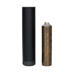 Zeroed 22K .22 Long Rifle Direct Thread Suppressor Black - photo 1