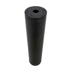 Zeroed 22K .22 Long Rifle Direct Thread Suppressor Black - photo 2