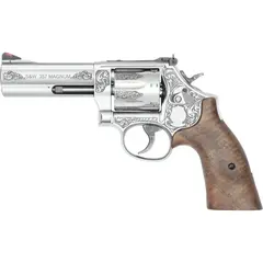 Smith & Wesson Model 686 Plus Engraved .357 Magnum/.38 Special +P, 4.13" Barrel, Stainless Steel - photo 3