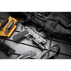 Springfield Armory 1911 TRP 45 ACP, 4.25" Barrel, Light Rail, Black - photo 9