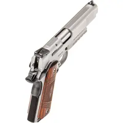 Smith & Wesson SW1911TA E-Series Tactical Rail 45 ACP, 5" Barrel, SS/Wood - photo 4