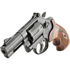 Smith & Wesson Model 586 L-Frame L-Comp .357 Magnum, 3" Barrel, Blued/Walnut - photo 4