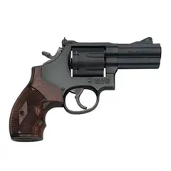 Smith & Wesson Model 586 L-Frame L-Comp .357 Magnum, 3" Barrel, Blued/Walnut - photo 6