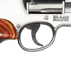 Smith & Wesson Model 629 Deluxe N-Frame 44 Magnum, 3" Barrel, Stainless/Wood - photo 2