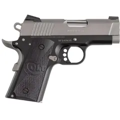 Colt's Manufacturing Company Defender 45 ACP 3" Two-Toned SS BLK/Grip - photo 1
