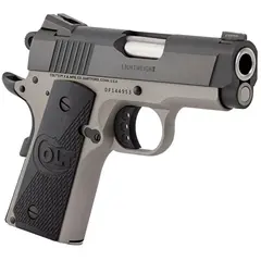 Colt Defender 45 ACP 3" Two-Toned Blued, Black Grip - photo 2