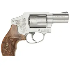 Smith & Wesson Model 640 Engraved .357 Magnum, 2.125" Barrel, Stainless/Wood - photo 3
