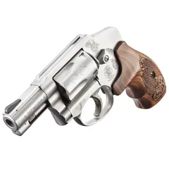 Smith & Wesson Model 640 Engraved .357 Magnum, 2.125" Barrel, Stainless/Wood - photo 6