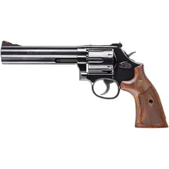 Smith & Wesson Model 586 L-Frame 357 Magnum, 6" Barrel, Blued/Walnut - photo 1