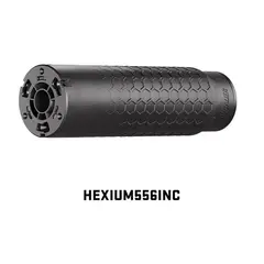 HEXIUM 5.56mm Inconel HUB Direct Thread Suppressor Black - photo 1