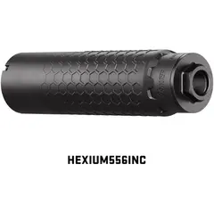 HEXIUM 5.56mm Inconel HUB Direct Thread Suppressor Black - photo 2