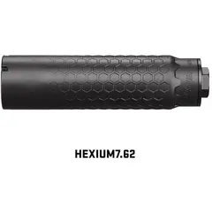 HEXIUM 7.62mm HUB Direct Thread Suppressor Black - photo 2