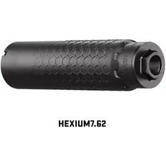 HEXIUM 7.62mm HUB Direct Thread Suppressor Black - photo 3