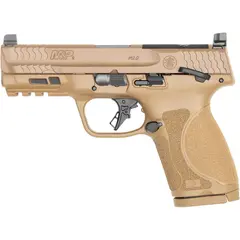 Smith & Wesson M&P 9 M2.0 Comp OR 9mm, 4" Barrel, FDE, Safety - photo 4