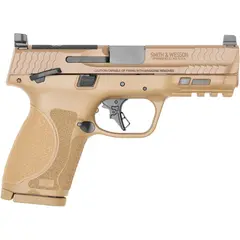 Smith & Wesson M&P 9 M2.0 Comp OR 9mm, 4" Barrel, FDE, Safety - photo 5
