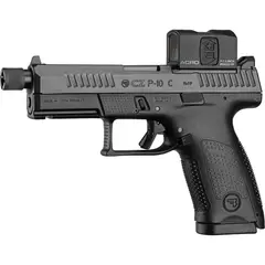 CZ P10 C OR SR 9mm, 4.6" Barrel, Black - photo 1